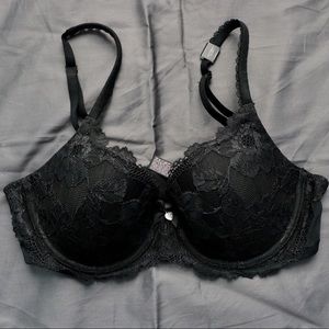 Black Lace Bra (34C)